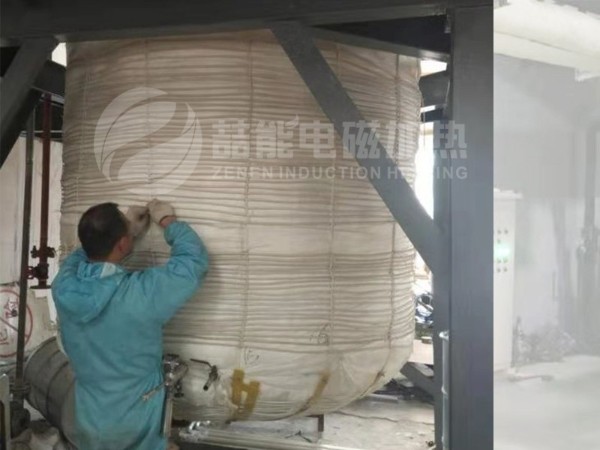 不鏽鋼反應釜應用電磁加熱器改造優點多多