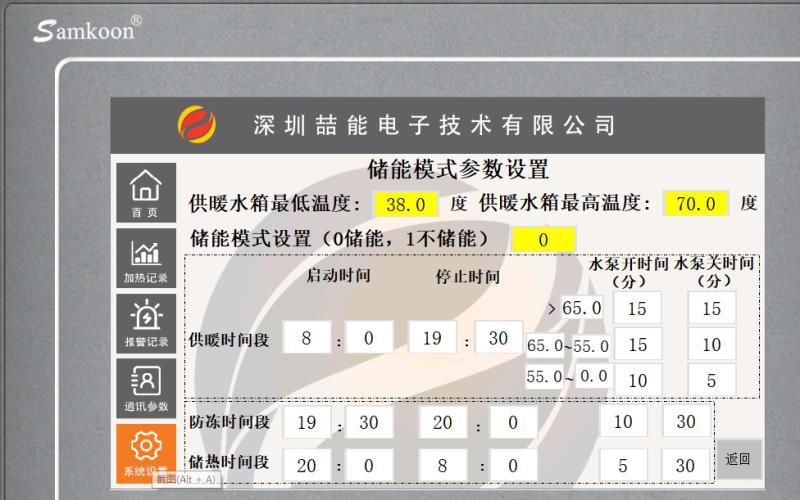 電磁採暖爐設置