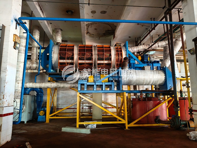 喆能6500kw電磁回轉窯照片
